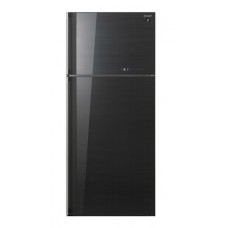 Холодильник SHARP SJ-GV 58 ABK черное стекло